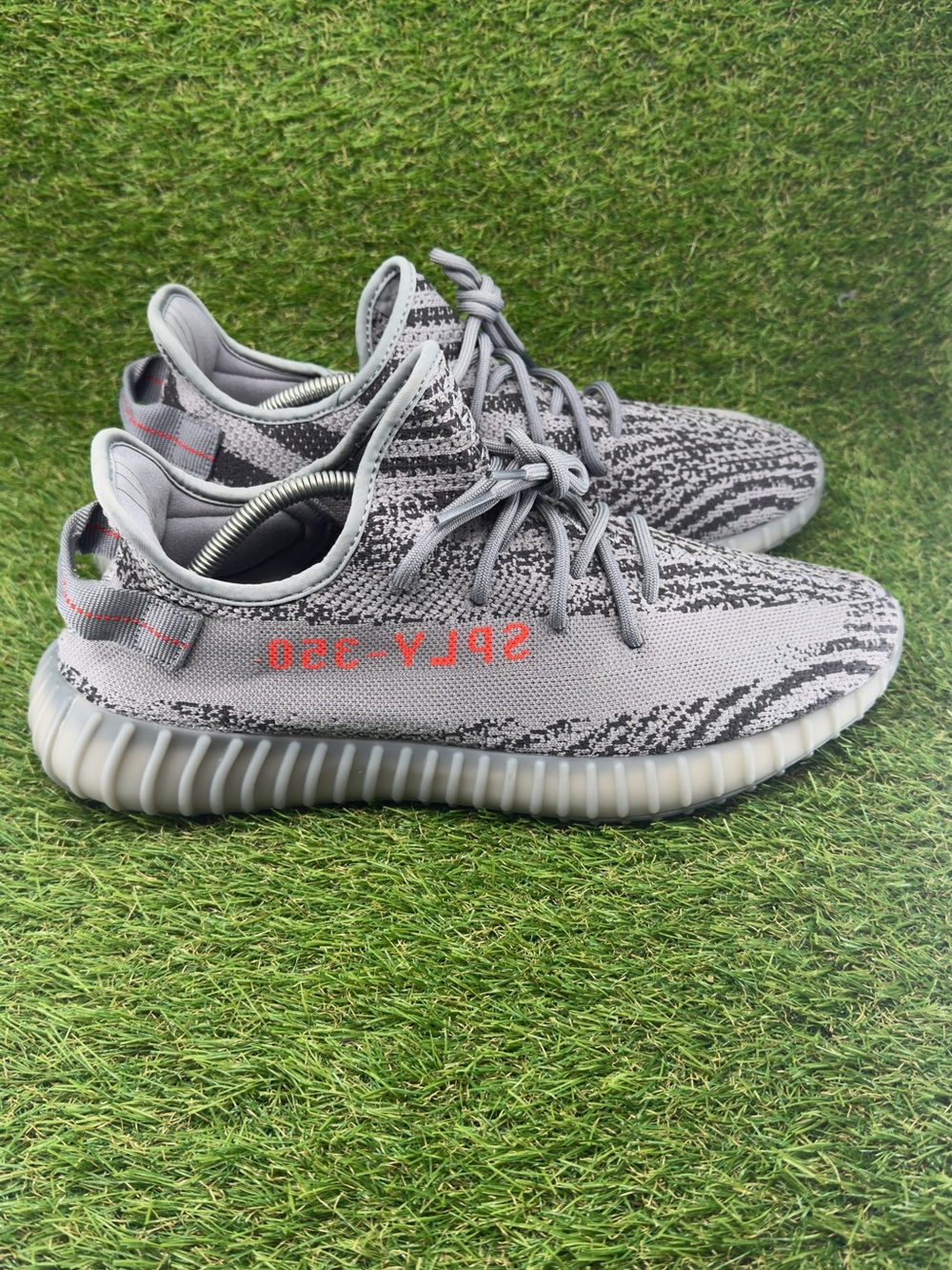 Yeezy Boost 350 V2 Grey beluga 2.0 orange gray NEW without BOX